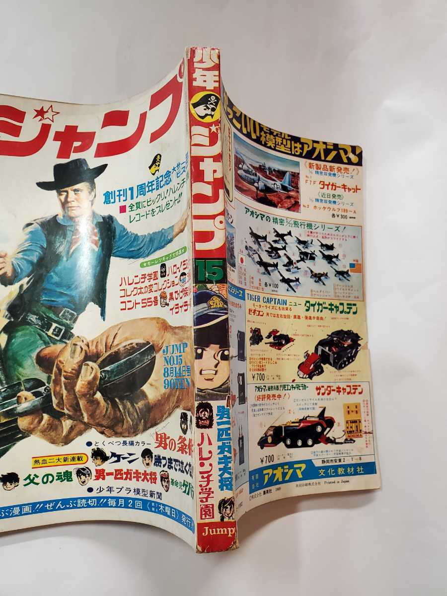 6742-11 T 創刊1周年記念号 少年ジャンプ 1969年 15 (少年