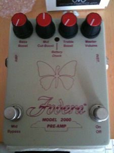 Fodera MODEL 2000 プリアンプ 中古 Fodera Model 2000 Pre-Amp USED美
