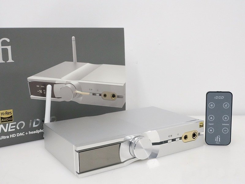 IFI AUDIO 持と NEO iDSD DAC兼ヘッドホンアンプ