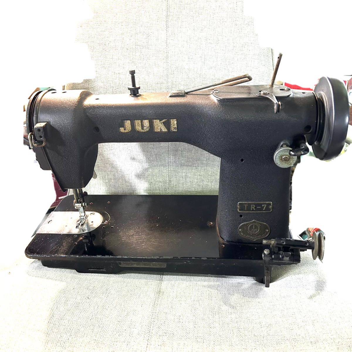 JUKI ジューキ TR-7 職業用 工業用 ミシン ハンドクラフト 手工芸 昭和 JUKI ジューキ TR-7 職業用 工業用 ミシン ハンドクラフト 手工芸 昭和