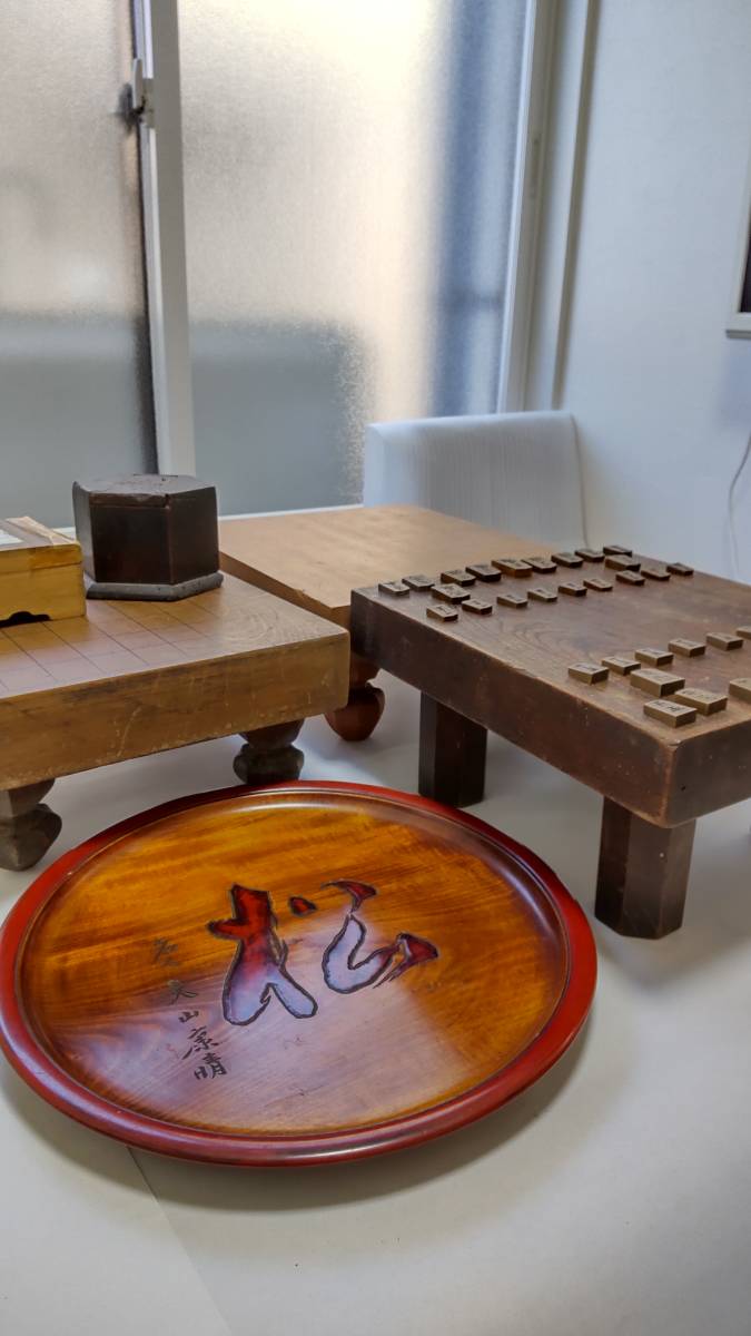 将棋、将棋盤、大正、アンティーク 大正将棋盤