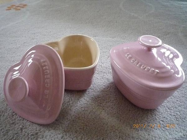 ★ル・クルーゼ★ラムカンダムールL2個 限定色サテンピンク★_1