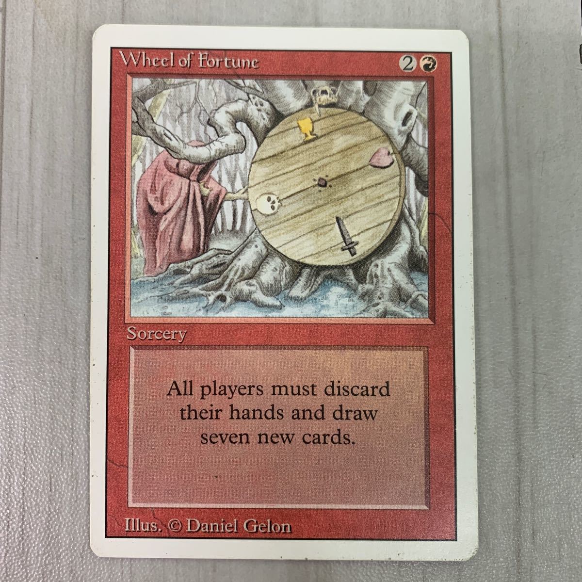 MTG Wheel of Fortune 英語版 1枚 3ED リバイズド マジックザ 