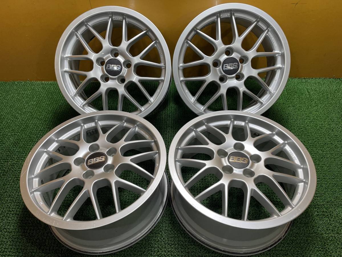 No.457 BBS RX243 17インチホイール 17×7.5J 5穴 PCD114.3 4本セット 