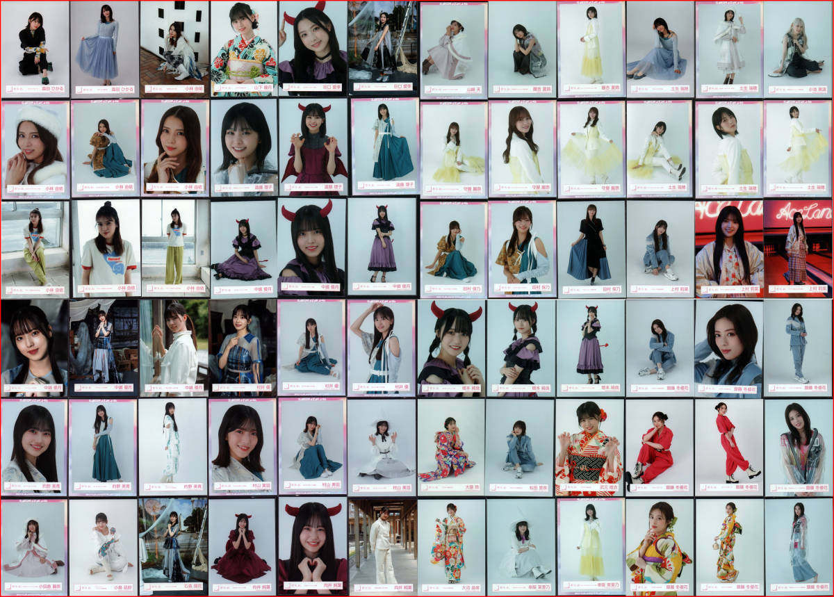櫻坂46 まとめ【バラ72枚】生写真 森田ひかる 小林由依 山下瞳月 谷口 