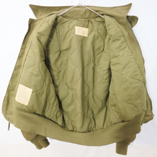 SALE///// 76年製 米軍実物 US ARMY タンカースジャケット 戦車 アメリカ軍 戦闘服 ヴィンテージ オリーブ (S-S) L9985_3