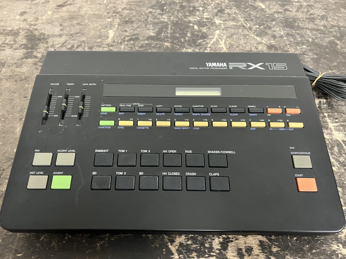 み Yamaha RX15 ヤマハ リズムマシン ドラム(リズムマシン)｜売買されたオークション情報、yahooの商品情報をアーカイブ公開 ...