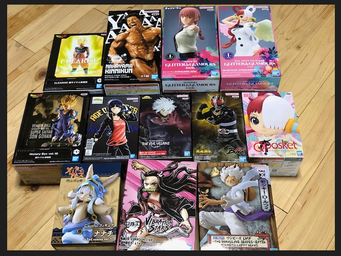 フィギュア福袋！ ワンピース・ヒロアカ・鬼滅の刃・メイドインアビス 
