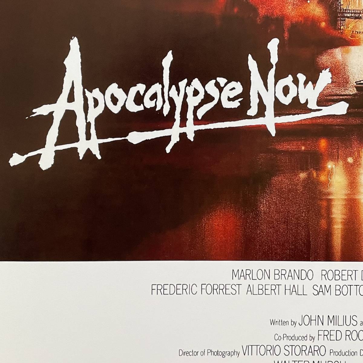 US版ポスター『地獄の黙示録』（Apocalypse Now）☆マーロン・ブランド