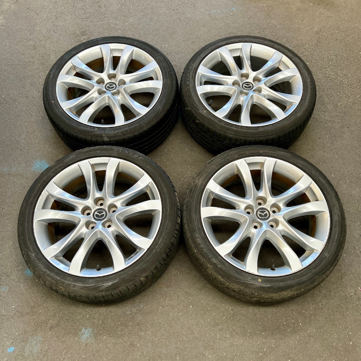 タイヤ付き純正ホイール4本セット アテンザワゴン GJ2FW 9965 08 7590