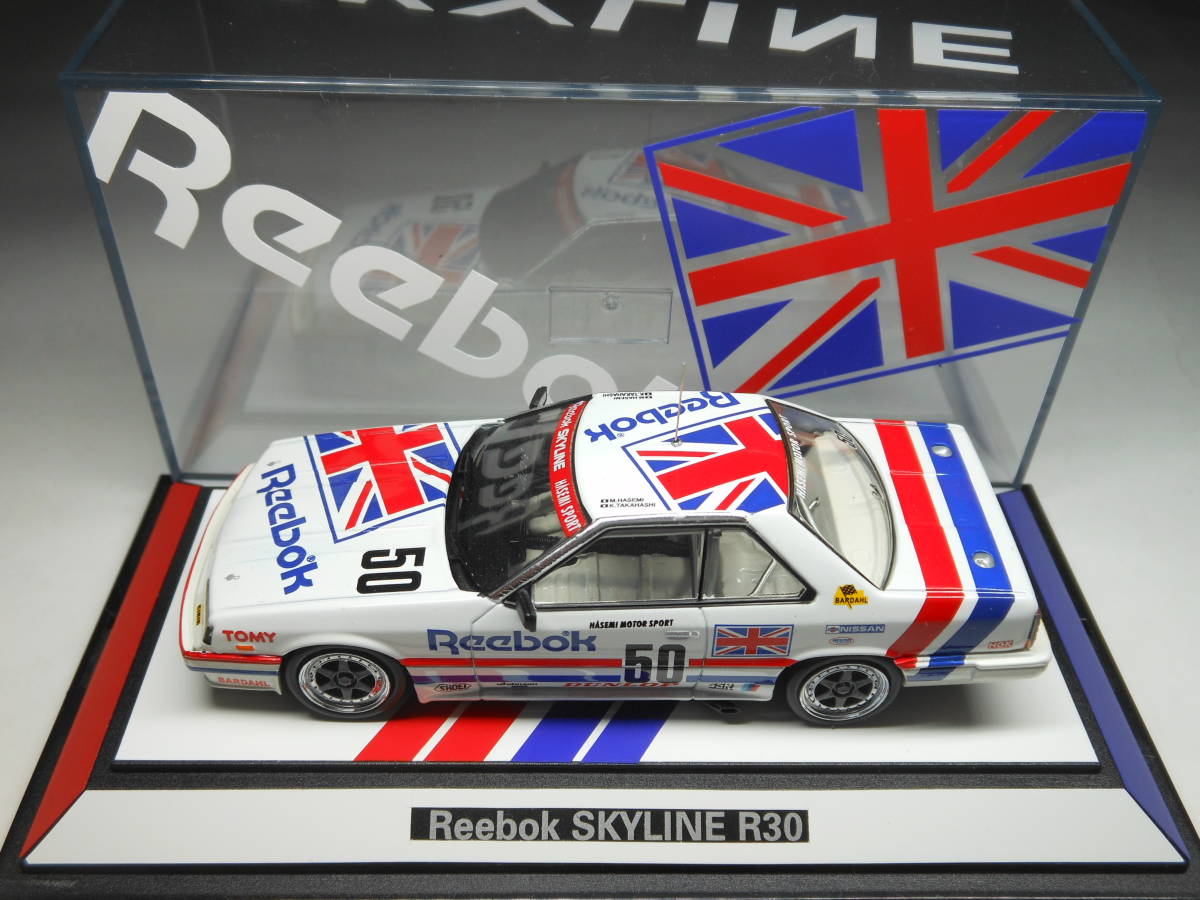 エブロ トミカ 1/43 リーボック スカイライン R30… #50 長谷見 昌弘 