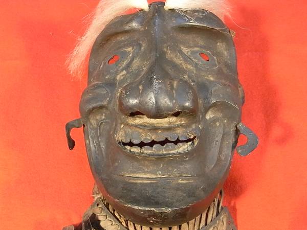 J A S 武具マニア向き 時代物 総面 面頬 めんぽお 甲冑 兜 鎧 売買されたオークション情報 Yahooの商品情報をアーカイブ公開 オークファン Aucfan Com