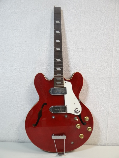 H1863 Epiphone Casino CH エピフォン カジノ チェリー ギターヘッド欠