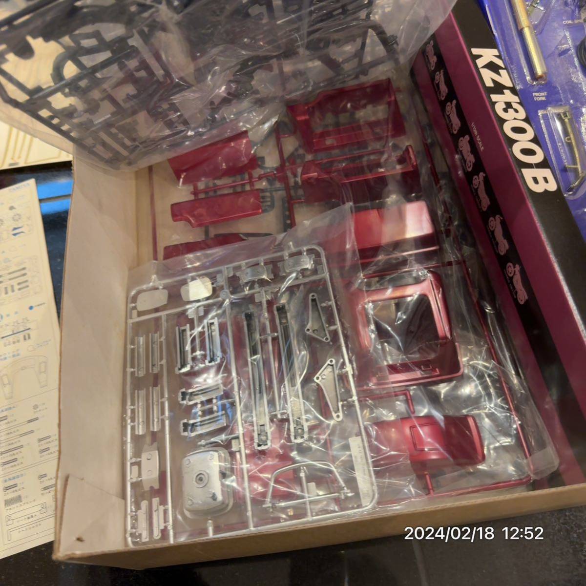 1000円〜　5 未組立　TAMIYA タミヤ 1/6 Kawasaki カワサキ　KZ1300B ツーリング　プラモデル バイク オートバイシリーズ _6