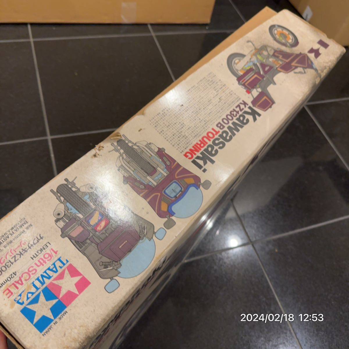 1000円〜　5 未組立　TAMIYA タミヤ 1/6 Kawasaki カワサキ　KZ1300B ツーリング　プラモデル バイク オートバイシリーズ _7