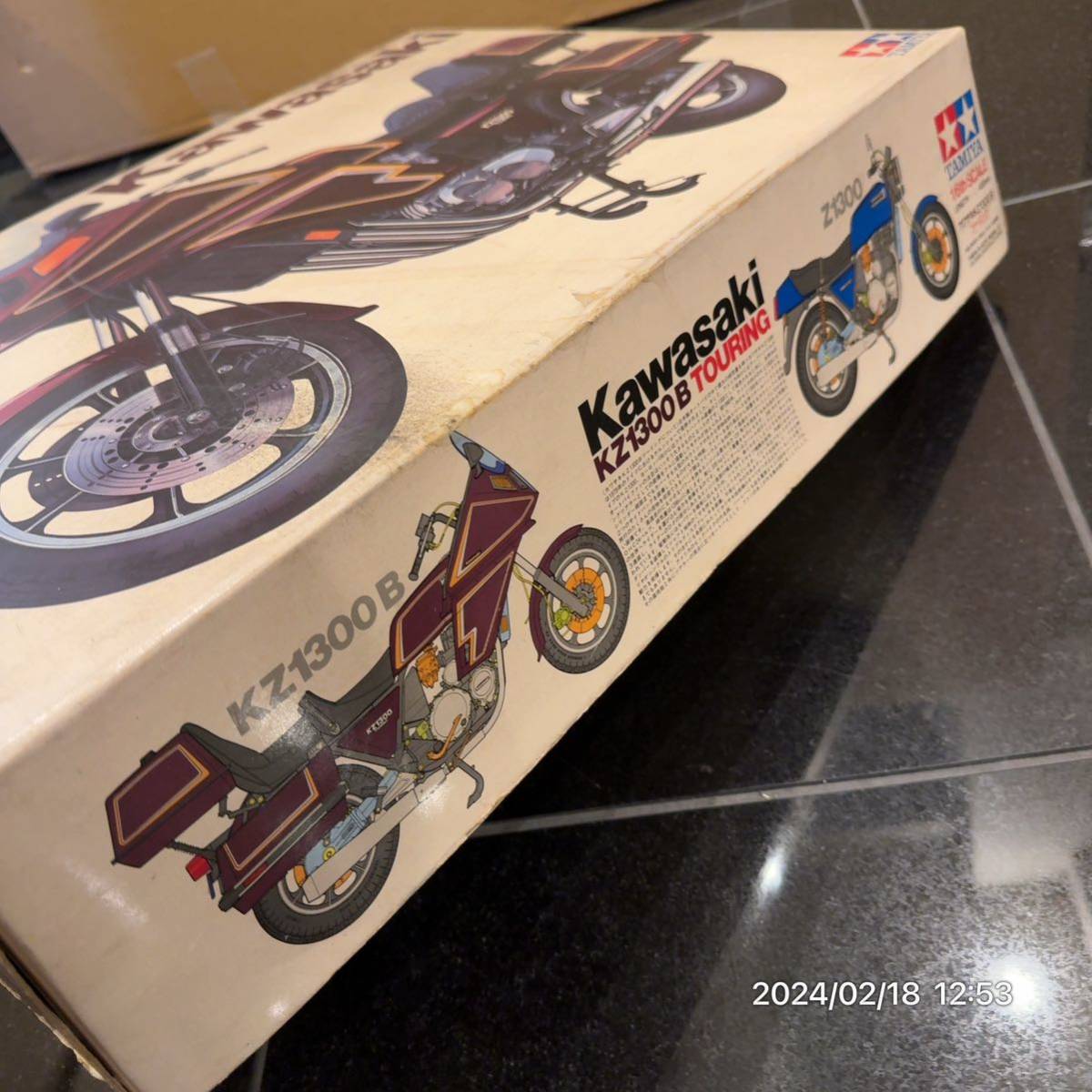 1000円〜　5 未組立　TAMIYA タミヤ 1/6 Kawasaki カワサキ　KZ1300B ツーリング　プラモデル バイク オートバイシリーズ _8