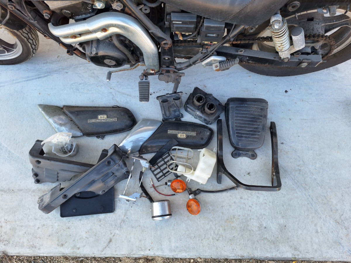 カワサキ エリミネーター 250SE EL250A レストアベース ジャンク 福山市_3