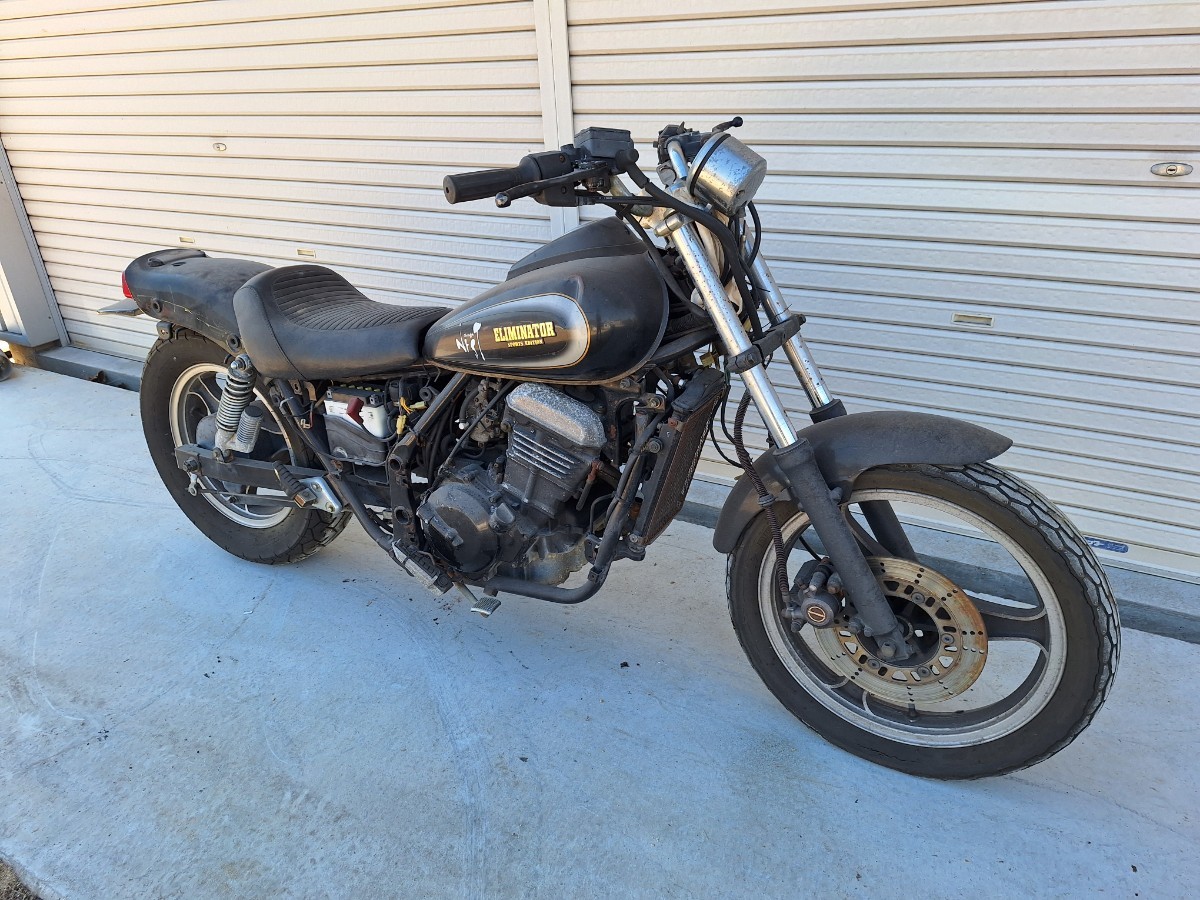 カワサキ エリミネーター 250SE EL250A レストアベース ジャンク 福山市_4