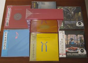 398位 ☆画像追加☆ KING CRIMSON キング・クリムゾン/ 後期6作品 2021年発売 MQA-CD 限定ボッ