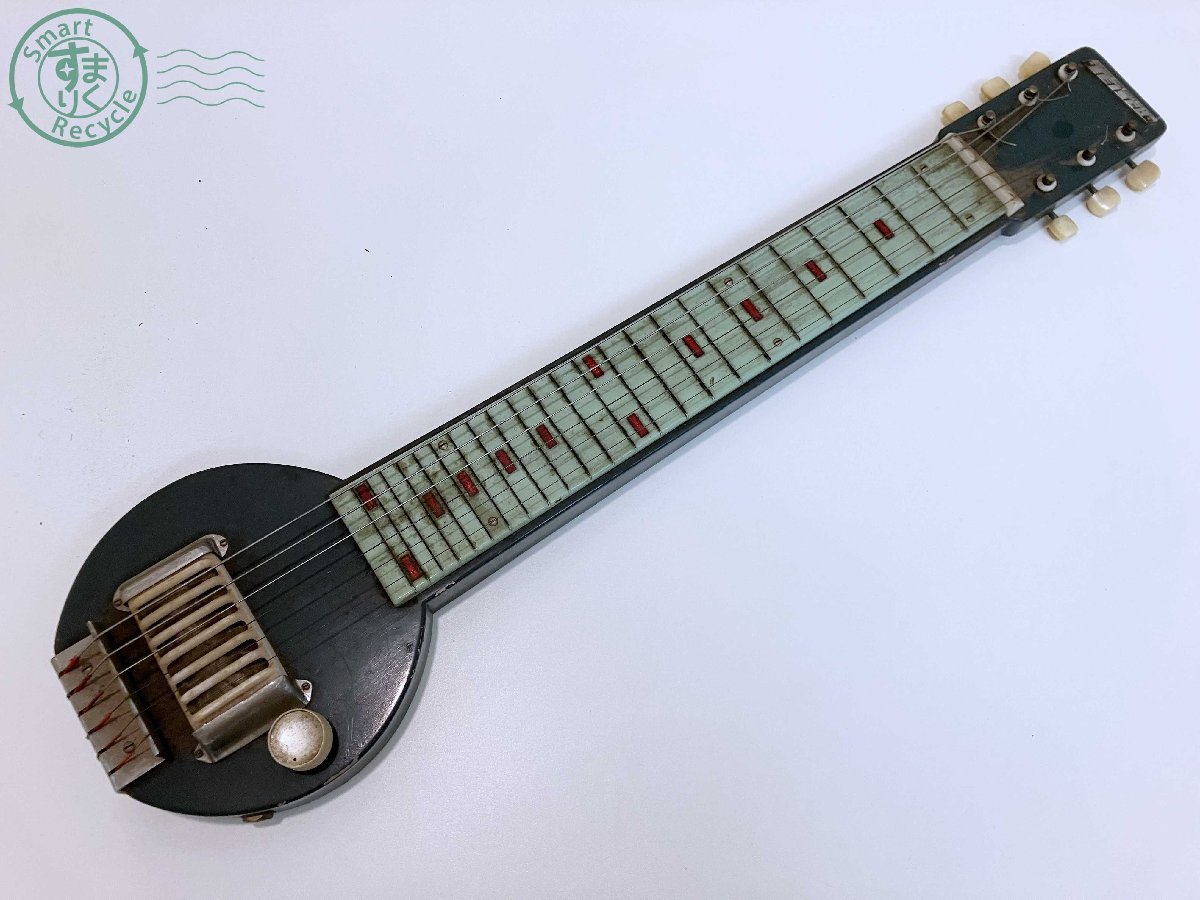 Teisco　スチールギター　ケーブル付き　ジャンク品　レトロ　弦楽器　テスコ 2402324181 ☆ TEISCO NIPPON ONPA KOGYO ELECTRIC GUITER MODEL K