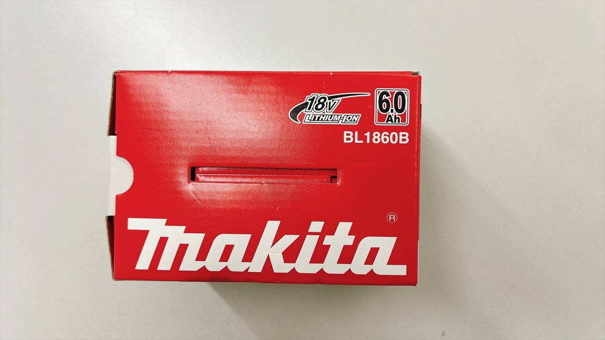 新品未使用 マキタ 純正 バッテリー 電池 BL1860B 18V 6.0A 1個_2