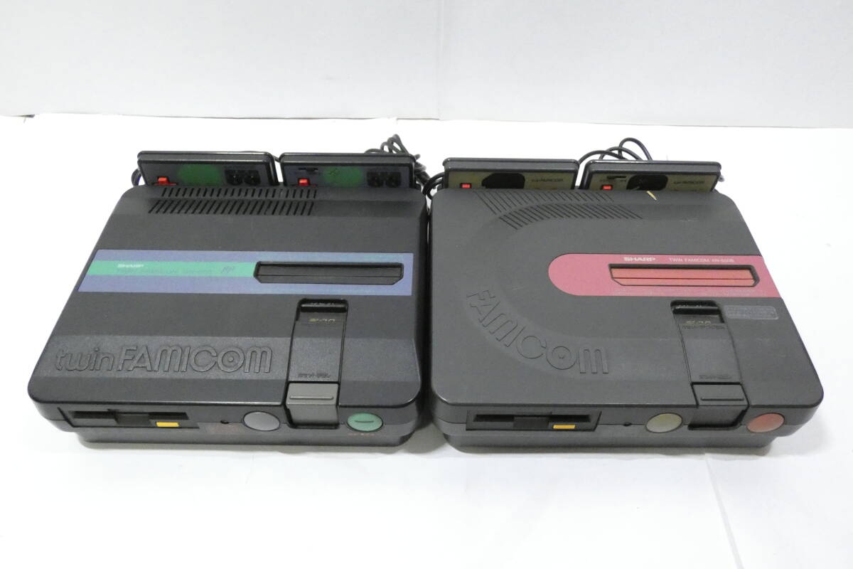 6886T/SHARP シャープ twin FAMICOM ツインファミコン AN-505-BK/AN