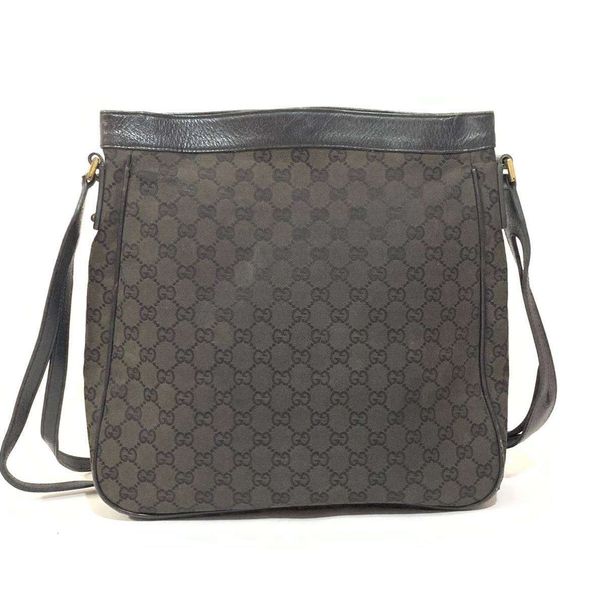 GUCCI グッチ ショルダーバッグ 115522 斜め掛け 真贋済み【Y148-5