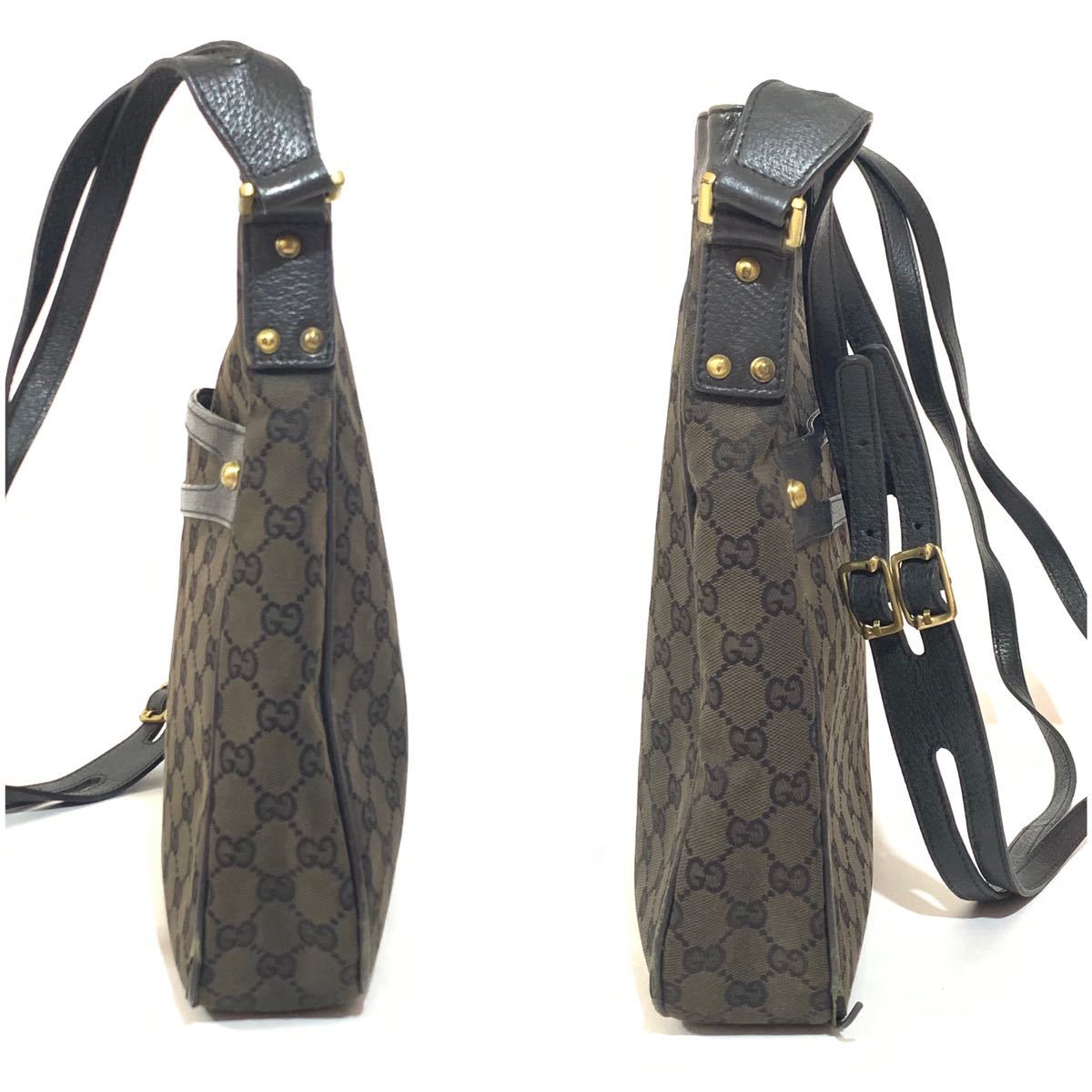 GUCCI グッチ　本物　ななめがけバック　ショルダーバック GUCCI グッチ ショルダーバッグ 115522 斜め掛け 真贋済み【Y148-5
