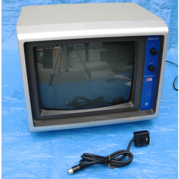 【昭和レトロ】Nationalナショナル TX-12T1 CRT　通電確認済み ナショナル/TX-12T1/12型CRT(ディジタル8色)JR200/300用(パソコン