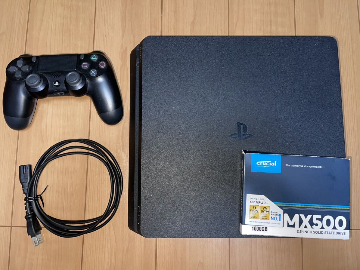 1TB SSD換装済]PS4 CUH-2000A プレイステーション4 プレステ4 薄型