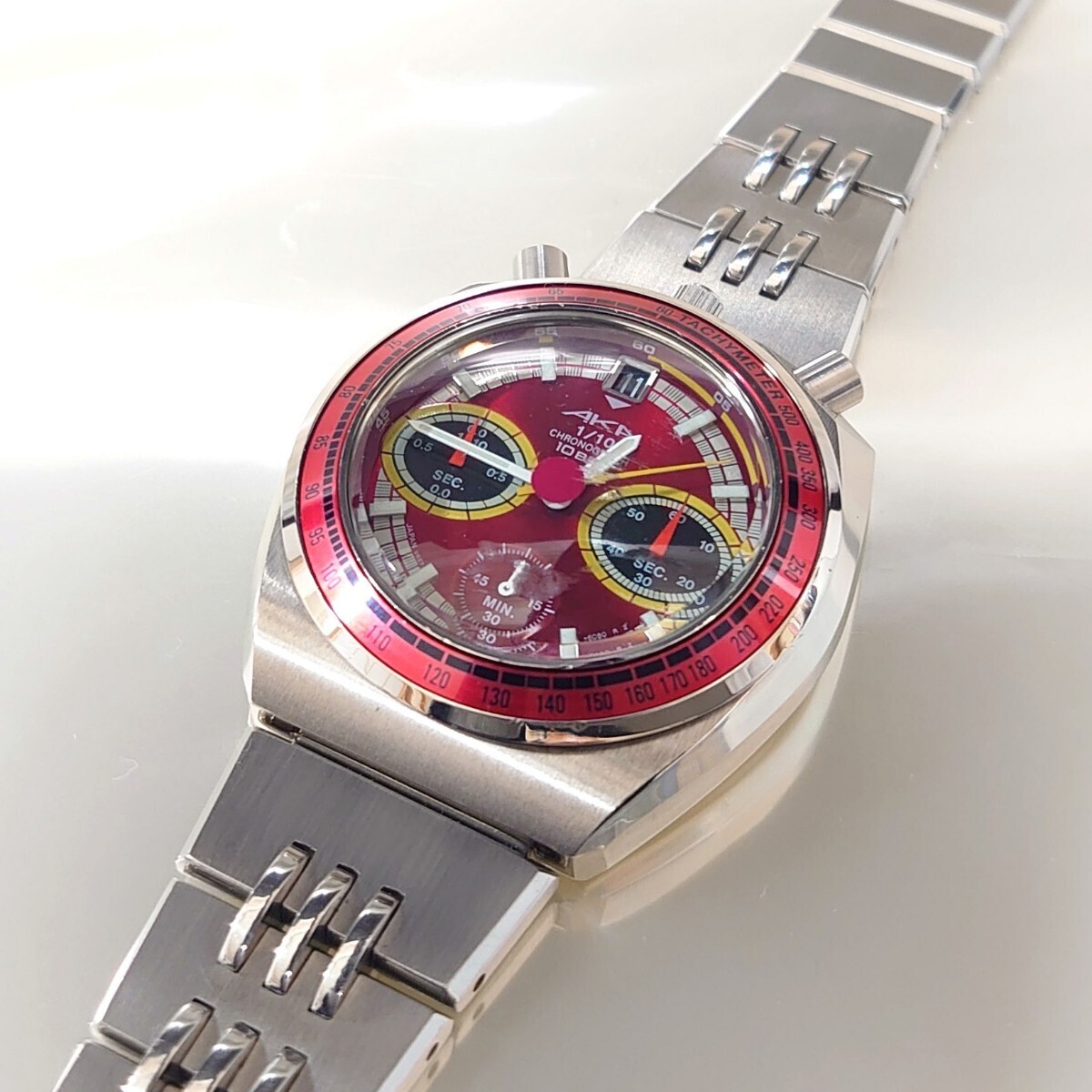 超美品 セイコー アルバ SEIKO ALBA AKA クロノグラフ メンズ 腕時計