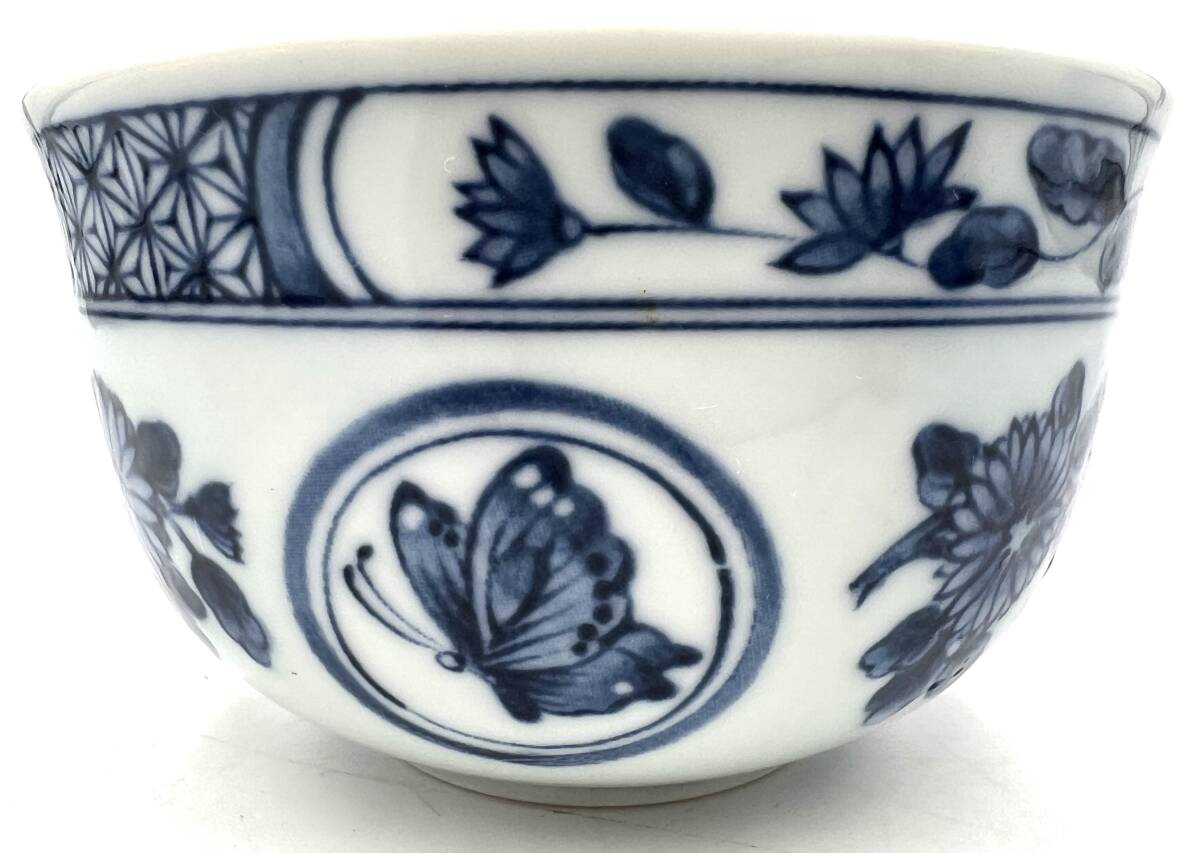 ｇ680SK　【未使用】HANAE MORI モリハナエ 陶器 HM 森英恵 美食器 茶器セット 5客 菓子受け ※長期保管品_6