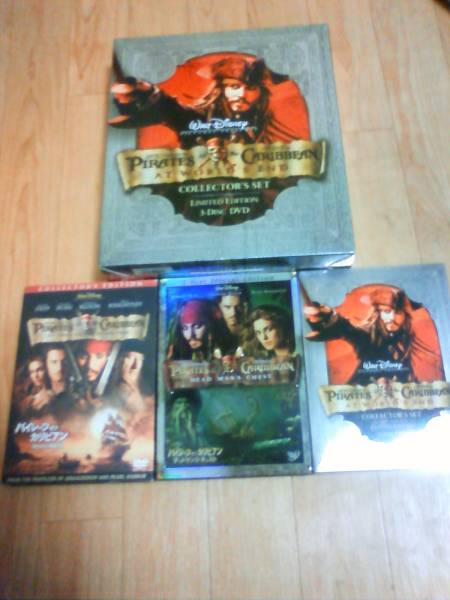 パイレーツ オブ カリビアン ＤＶＤ　3本セット 国内版　限定_1