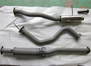 自動車 インテグラタイプR DC2 5zigen ボーダー304 マフラー