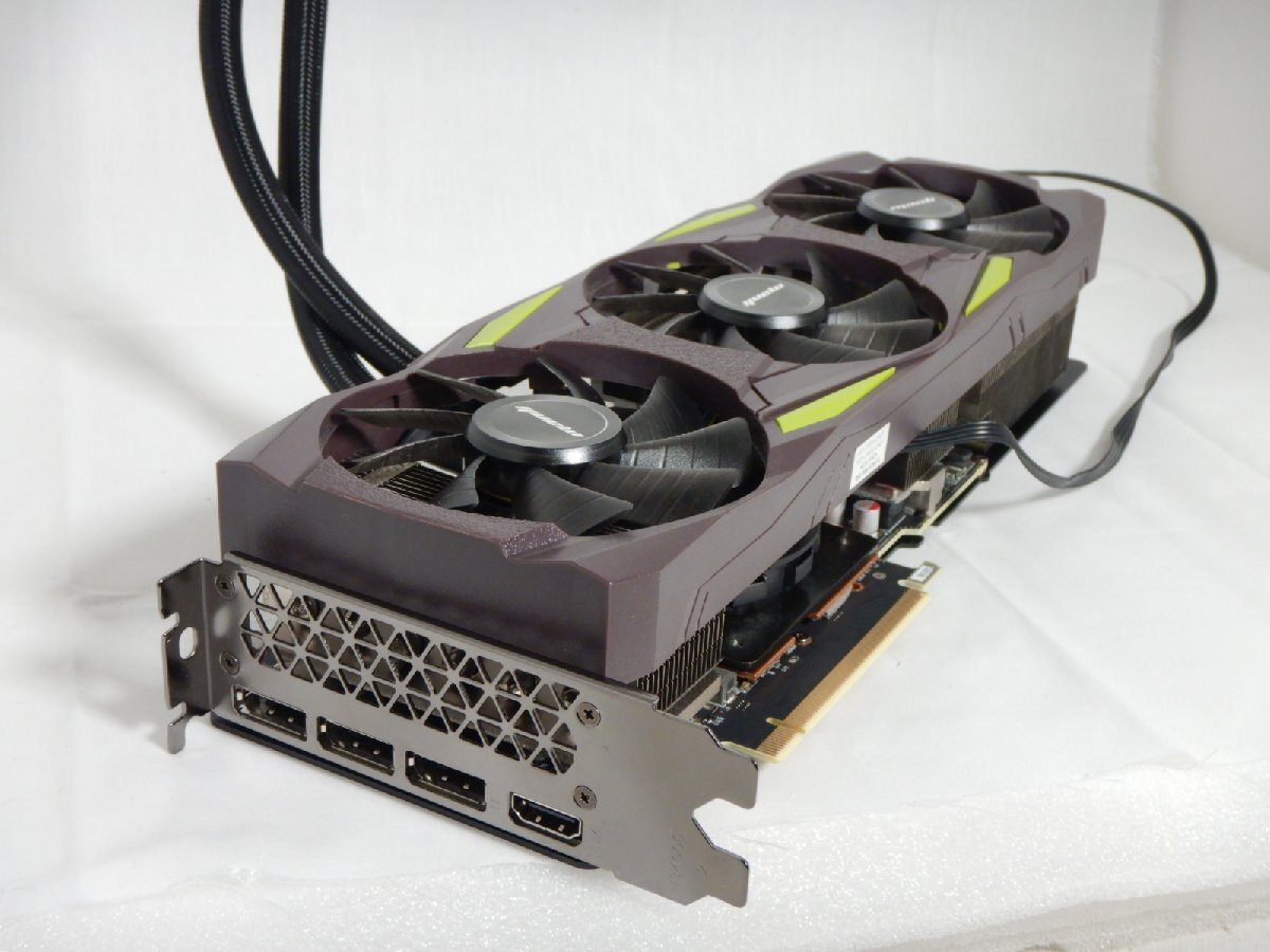 【サイコム】 Manli GeForce RTX 3080 LHR 10GB GDDR6X+Sycom水冷仕様 ■ジャンク品■ u0329F_2