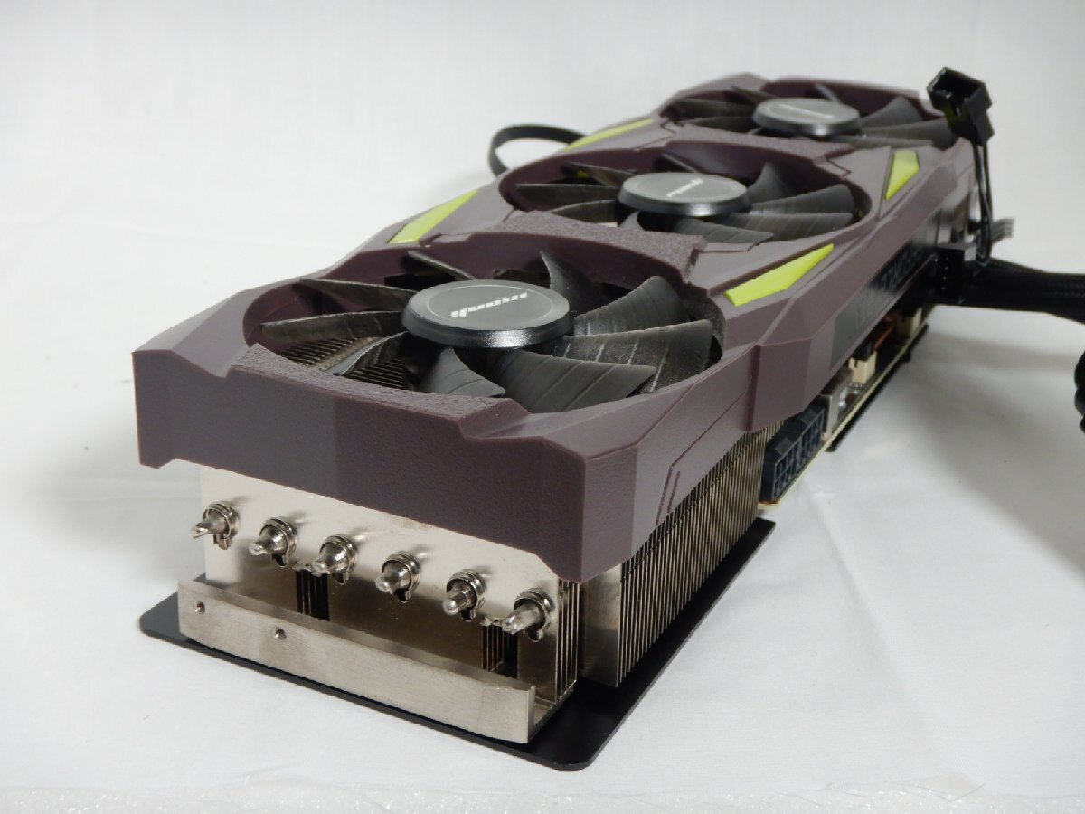 【サイコム】 Manli GeForce RTX 3080 LHR 10GB GDDR6X+Sycom水冷仕様 ■ジャンク品■ u0329F_3