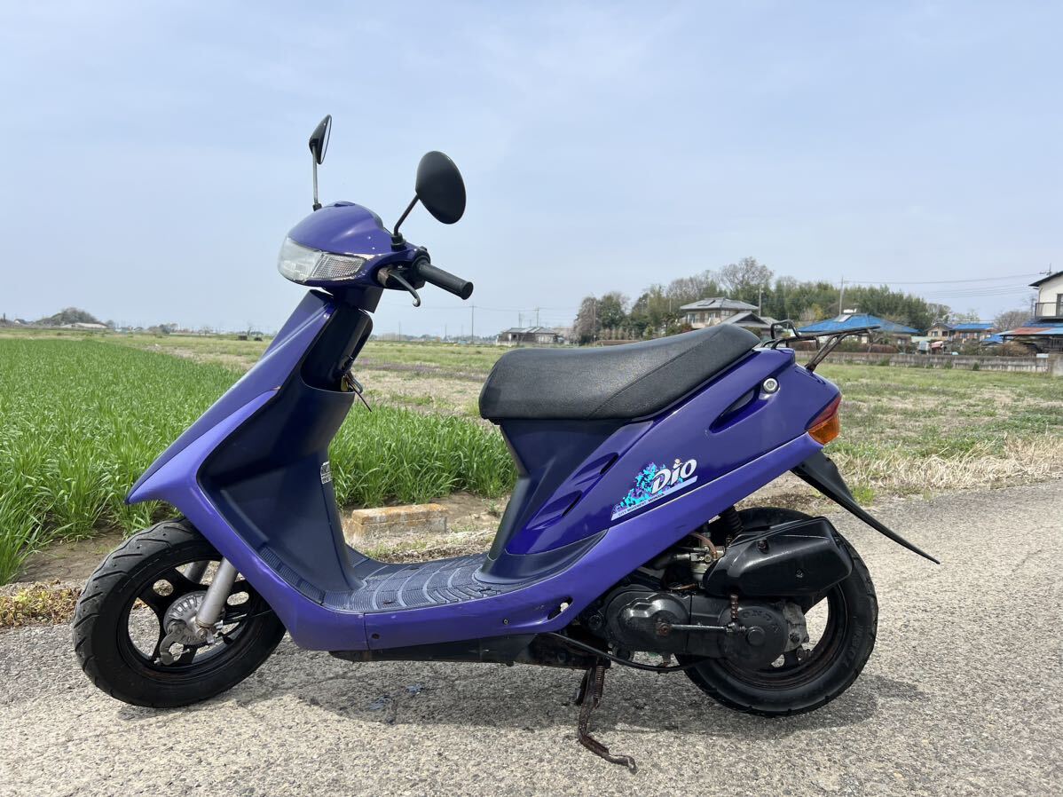 ホンダ ディオ AF27 実働 埼玉発 熊谷市 2スト 原付き スクーター DIO