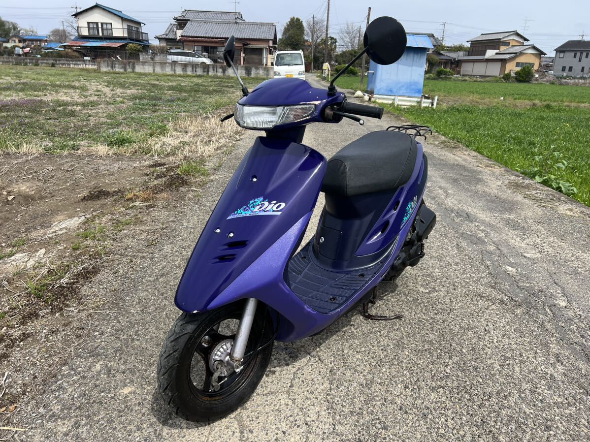 ホンダ ディオ AF27 実働 埼玉発 熊谷市 2スト 原付き スクーター DIO