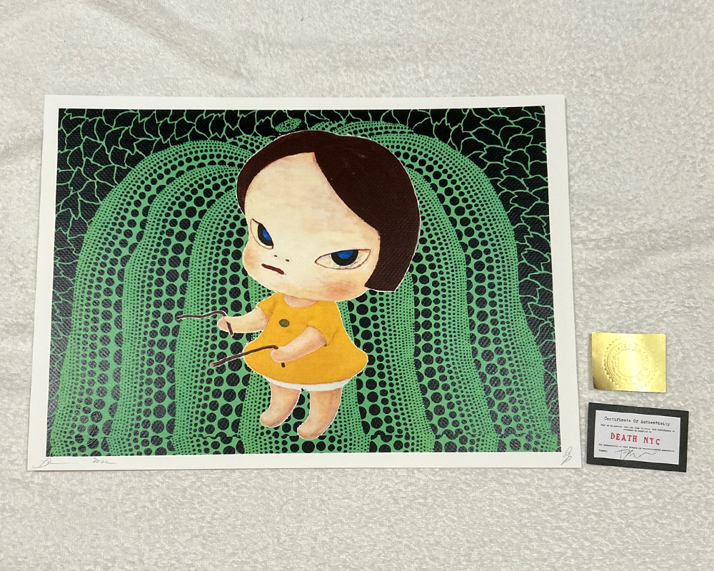 DEATH NYC 奈良美智 NARAYOSHITOMO 草間彌生 かぼちゃ ロッタちゃん
