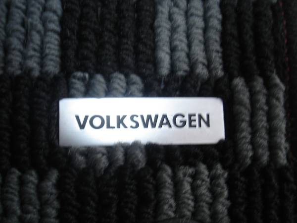 ゴルフ６用純正チェック柄フロアマット（送料無料）_2