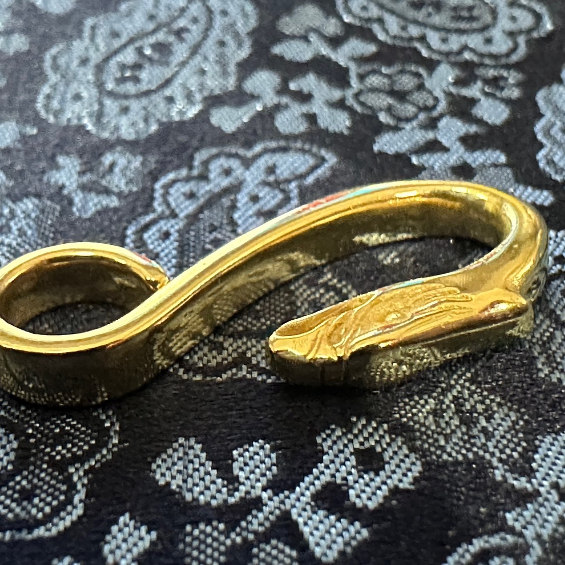 【訳あり】goro's ゴローズ 全金イーグルフック 金メタル付き全金ホイール K18_4