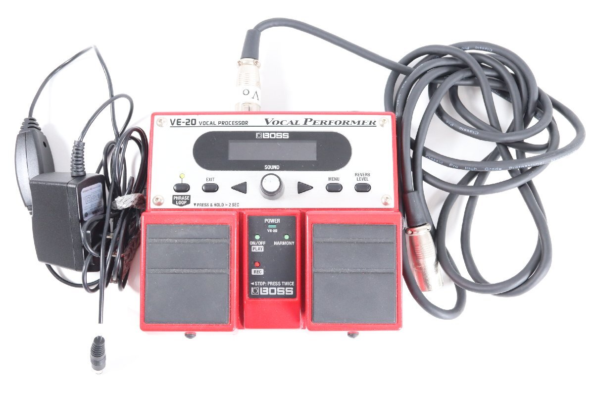 BOSS ボス VOCALPROCESSOR ボーカルプロセッサー VE-20 ボーカル