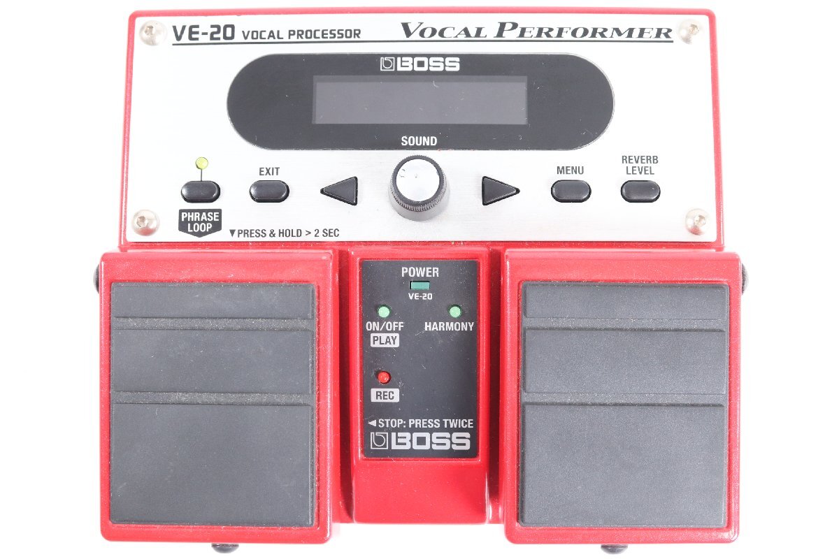 BOSS ボス VOCALPROCESSOR ボーカルプロセッサー VE-20 ボーカル