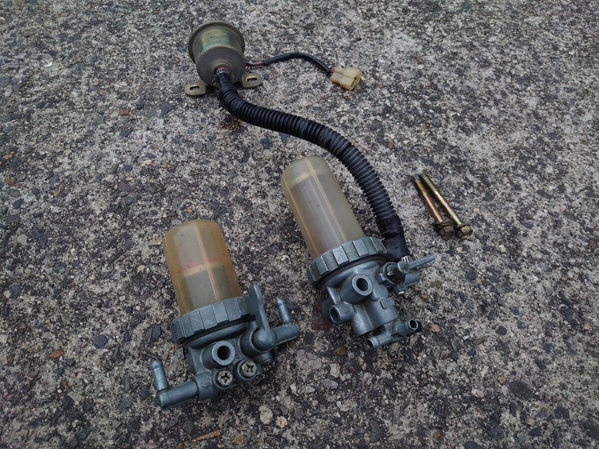 ヤンマー　コンバイン CA230 燃料ポンプ　燃料コック　燃料機器　パーツ　一式セット_1