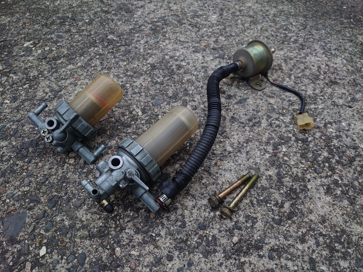 ヤンマー　コンバイン CA230 燃料ポンプ　燃料コック　燃料機器　パーツ　一式セット_2