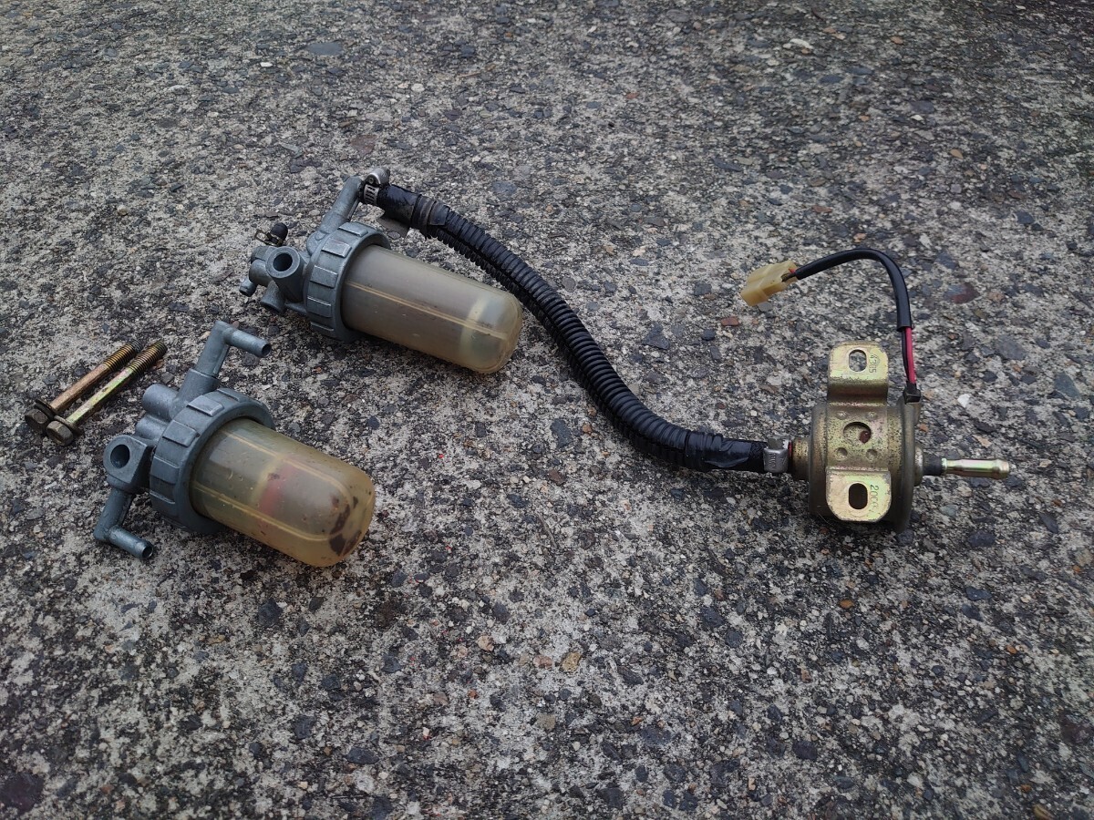 ヤンマー　コンバイン CA230 燃料ポンプ　燃料コック　燃料機器　パーツ　一式セット_4