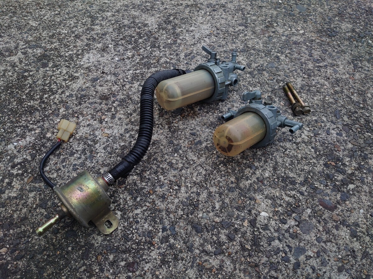 ヤンマー　コンバイン CA230 燃料ポンプ　燃料コック　燃料機器　パーツ　一式セット_5