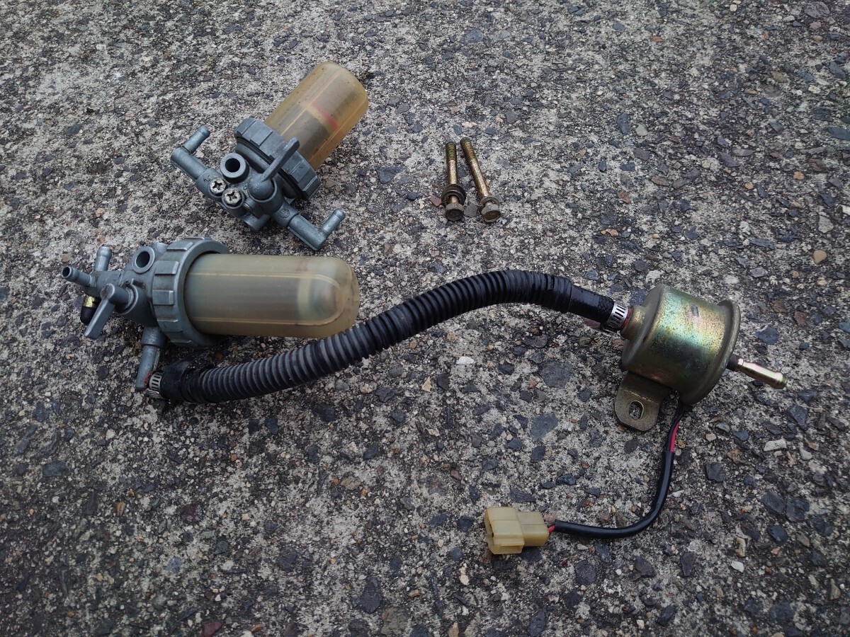 ヤンマー　コンバイン CA230 燃料ポンプ　燃料コック　燃料機器　パーツ　一式セット_6