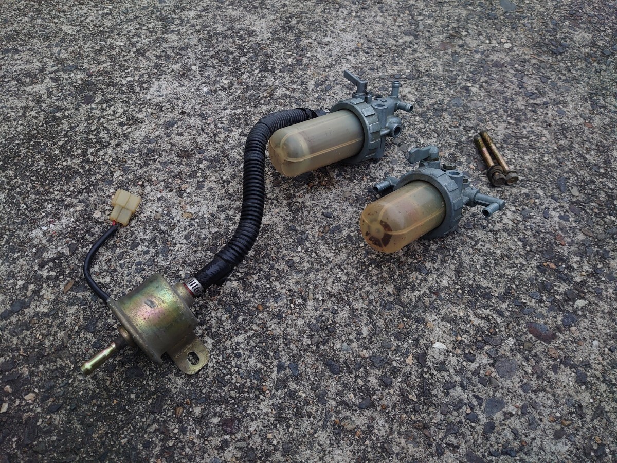 ヤンマー　コンバイン CA230 燃料ポンプ　燃料コック　燃料機器　パーツ　一式セット_8