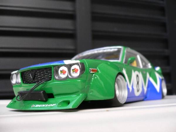 街道レーサー！サバンナRX-3デサントカラー(完成品)｜売買された